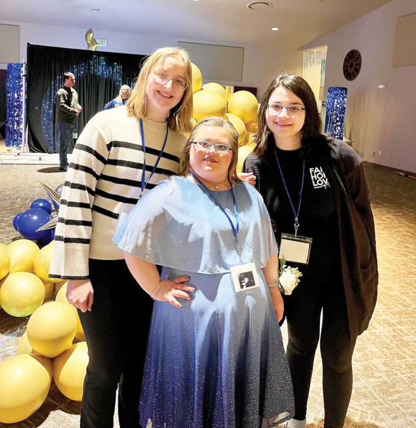 Jocelyn Erb Volunteering at Night to Shine